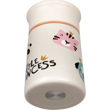 Hopeful Design 280ML Baskılı Bebek Mama Saklama Termosu Paslanmaz Çelik Termos