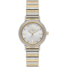 Ferro Gümüş Çelik Kordon Kadın Kol Saati FL40149A-D