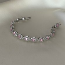 Vıp Pembe Damla Bileklik