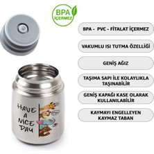 Hopeful Design 450ML Bebek Mama Saklama Termosu Vakumlu Çift Taraflı Termos