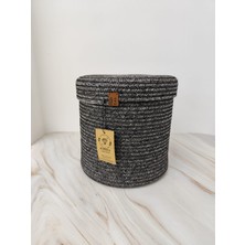 25X25 cm Kuru Çöp Sepeti, Galoş Sepeti, Çorap Sepeti, Kağıt Çöp Sepeti. Çok Amaçlı Organizer Sepet.