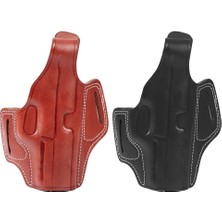 Kelebek Belt Tabanca Kılıfı - Deri - Sarsılmaz Sar-9 Mete Siyah