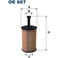 Peugeot 307 1.6 Benzinli Yağ Filtresi 2001-2008 Filtron