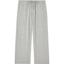 Şık Kadın Kısa Paça Çekmeli Pantolon