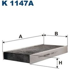 Peugeot 407 Karbonlu Polen Filtresi 2005-2011 Filtron