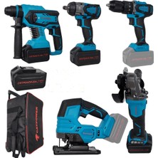 Catpower 4150 Kömürsüz Akülü 5'li Set