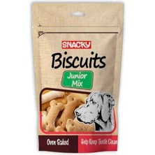 Snacky Junior Mix Yavru Köpek Ödül Bisküvisi 200 gr - Furlo Sağlıklı ve Doğal Atıştırmalık