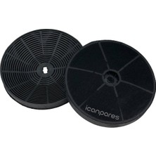 Teknotrust Simfer Uyumlu Davlumbaz Karbon Filtresi 17,5cm Tırnaksız
