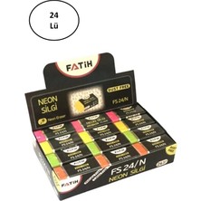 Fatih Neon Silgi Fs24 Fa36025Slne (24 Lü Paket)