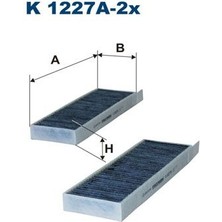 Filtron K1227A-2X Karbonlu Polen Filtresi