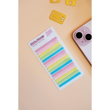 Victoria's Journals Yapışkanlı Şerit 4.4x0,4 cm 15 Renk x 20 Yaprak