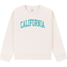Çocuklar Için Kaliforniya Crewneck Sweatshirt