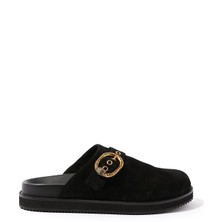 Mayfair Günlük Düz Mules - Siyah