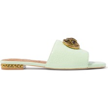 Pastel Yeşil Chelsea Düz Sandalet - Zarif ve Şık