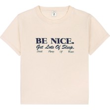 Çocuklar Için Be Nice Tişört