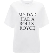 Lüks Tarz: Rolls-Royce Slogan Tişörtü