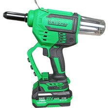 Haıspro Profesyonel Perçin Makinesi 21 V 4.0 Ah