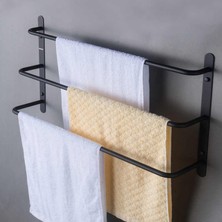 Abronya Havluluk 3 Katlı Metal Banyo Askısı