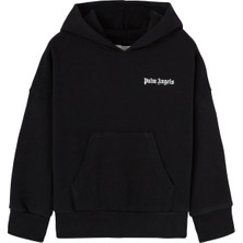 Çocuklar Için Klasik Logolu Kapüşonlu Sweatshirt
