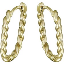 T51 Tuğrul Altın Altın Halka Küpe T074478