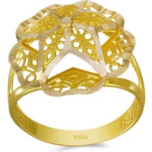 T51 Tuğrul Altın Altın  Yüzük T074702