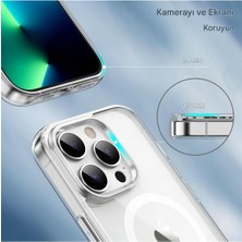Mtl Apple iPhone 13 Pro Max Şeffaf Magsafe Kılıf