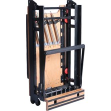 FOOT PİLATES EKİPMANLARI Katlanır Reformer (SİYAH)