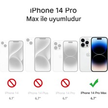 Mtl Apple iPhone 14 Pro Max Şeffaf Magsafe Kılıf Mtl Aksesuar