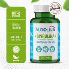 Algolina Spirulina 120 Tablet 525 Mg  PROTEİN KAYNAĞI - TAKVİYE EDİCİ GIDA