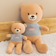 Yan123 50 cm Sevimli Sevimli Ayı Aşk Ayı Peluş Oyuncak Bebek Bebek Yastık Hediye (Yurt Dışından)