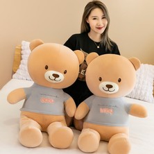 Yan123 50 cm Sevimli Sevimli Ayı Aşk Ayı Peluş Oyuncak Bebek Bebek Yastık Hediye (Yurt Dışından)