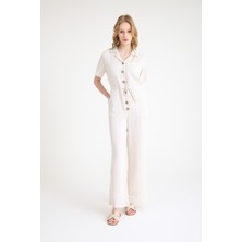 Keten Günlük Tulum