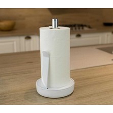 Tezgah Üstü Kağıt Havluluk Beyaz Mutfak Plastik Alüminyum 1 Adet