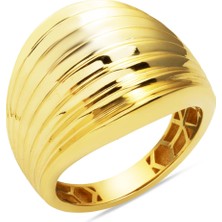 Şovalye 14 Ayar Taşsız Altın Yüzük