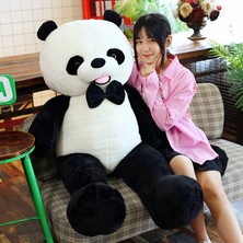 Yan123 90 cm Sevimli Dev Panda Peluş Oyuncak Bebek Yastık Hediye (Yurt Dışından)