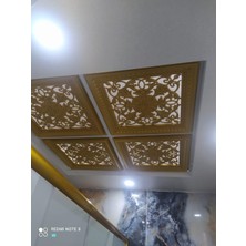 Dekoratif Asma Tavan Paneli Avangarde Modeli 60 x 60 cm