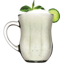 Paşabahçe 2'Li Kulplu Ayran Bardağı