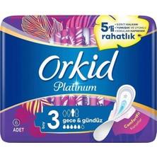 Orkid Platinum Gece & Gündüz 3 No 6 Lı x 3 Adet