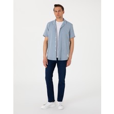 Pierre Cardin Erkek Lacivert Straight Fit Jean Pantolon 50302667-VR033