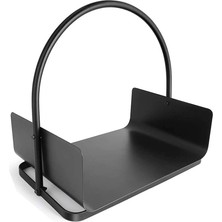 Abronya Şömine Aksesuarları Dekoratif Odunluk 1 Adet Siyah Renk