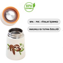 Hopeful Design Koala 280ML Bebek Mama Saklama Termosu Paslamaz Çelik Termos