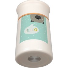 Hopeful Design Ayı 280ML Bebek Mama Saklama Termosu Paslanmaz Çelik Termos