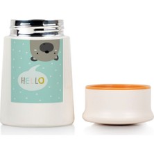 Hopeful Design Ayı 280ML Bebek Mama Saklama Termosu Paslanmaz Çelik Termos