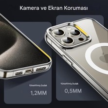 Mtl Apple iPhone 15 Pro Şeffaf Magsafe Kılıf Mtl Aksesuar