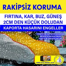 Volkswagen Tcross Dolu ve Güneş Korumalı X900 Araba Brandası  Oto Çadır Örtü