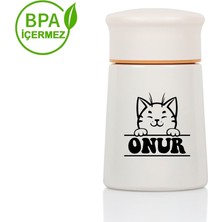 Hopeful Design Kişiye Özel 280ML Bebek Mama Saklama Termosu Paslanmaz Çelik Termos