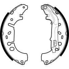 Fren Balatasi Arka Pabuçlu [ Fiat Linea, Grande Punto, Punto Evo, Punto, 1.3 D Multijet/1.4 2007 -, Opel Corsa D 1.2/1.3 Cdti/1.4 2006 -, Corsa E 1.2/1.3 Cdti/1.4/1.6 2014 -, Citroen Nemo, Peug Gnzrz