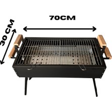 Buff  FAM70 Katlanır Ayaklı Barbekü 3 Kademeli Kömür Haznesi
