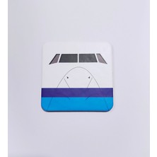 Uçak Burnu Baskılı Bardak Altlığı