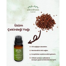 Afrodisias Gurme Üzüm Çekirdeği Yağı 20ML - Soğuk Sıkım Doğal ve Saf